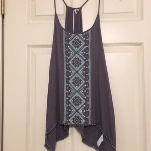 Flowy Tank with open back